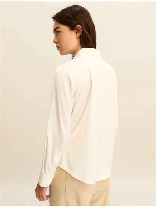 Camicia in raso leggero - BIANCO EMME MARELLA | EMMGOLF130/001